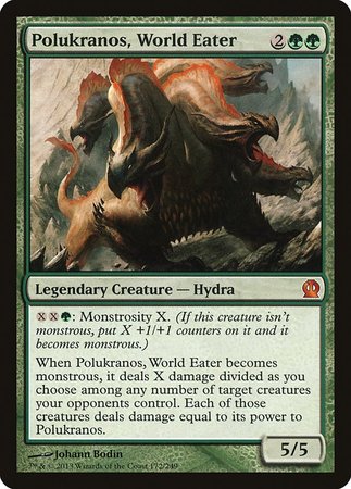 Polukranos, World Eater [Theros] | Jomio and Rueliete's Cards and Comics