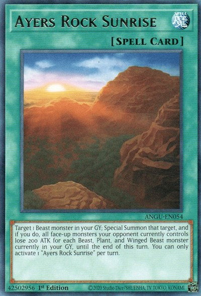 Ayers Rock Sunrise (Rare) [ANGU-EN054] Rare | Jomio and Rueliete's Cards and Comics