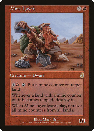 Mine Layer [Odyssey] | Jomio and Rueliete's Cards and Comics