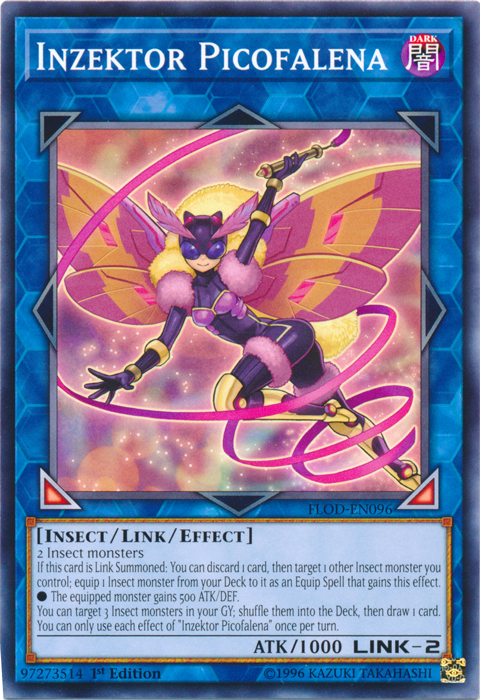 Inzektor Picofalena [FLOD-EN096] Common | Jomio and Rueliete's Cards and Comics