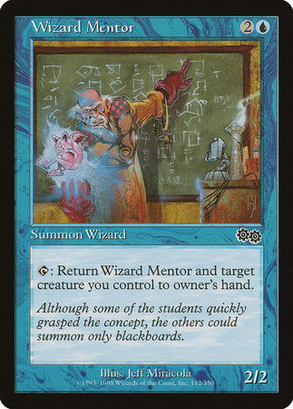 Wizard Mentor [Urza's Saga] | Jomio and Rueliete's Cards and Comics