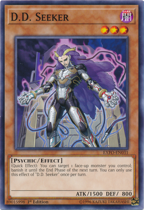 D.D. Seeker [EXFO-EN031] Common | Jomio and Rueliete's Cards and Comics