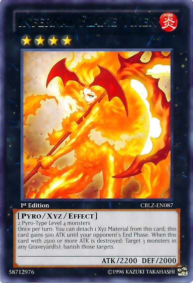Infernal Flame Vixen [CBLZ-EN087] Rare | Jomio and Rueliete's Cards and Comics