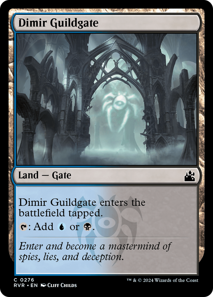 Dimir Guildgate [Ravnica Remastered] | Jomio and Rueliete's Cards and Comics