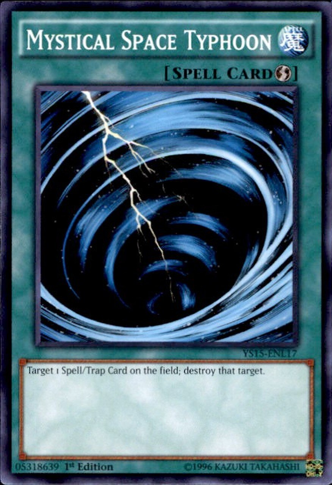 Mystical Space Typhoon [YS15-ENL17] Common | Jomio and Rueliete's Cards and Comics