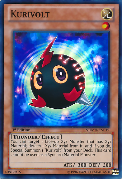 Kurivolt [NUMH-EN019] Super Rare | Jomio and Rueliete's Cards and Comics