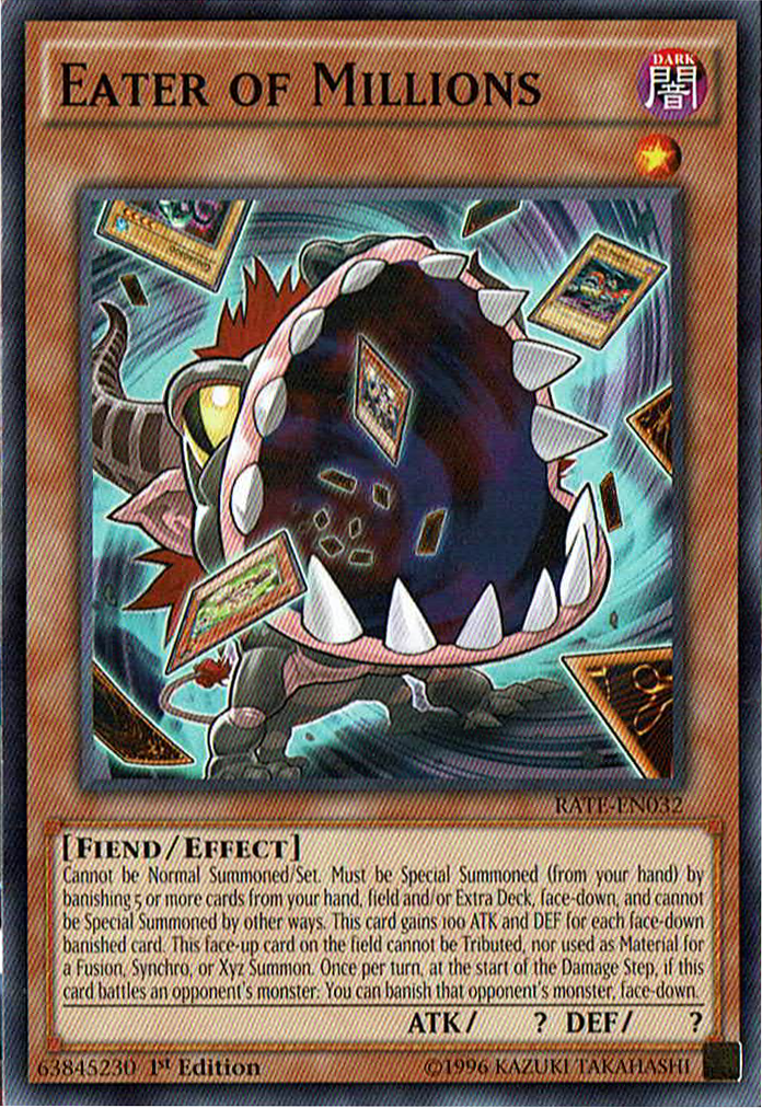 Eater of Millions [RATE-EN032] Common | Jomio and Rueliete's Cards and Comics