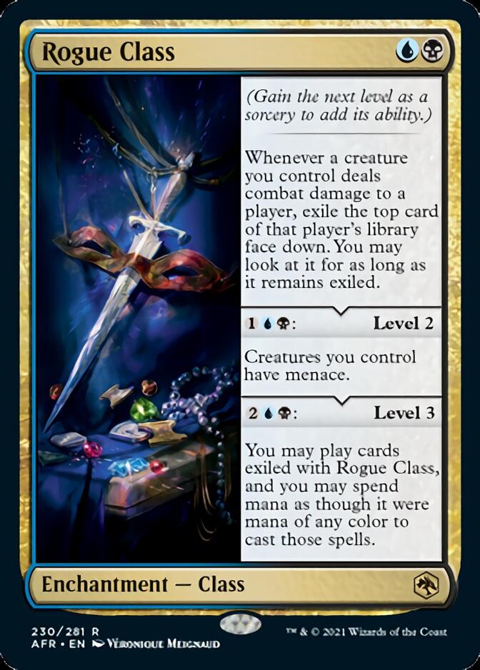 Rogue Class [Dungeons & Dragons: Adventures in the Forgotten Realms] | Jomio and Rueliete's Cards and Comics