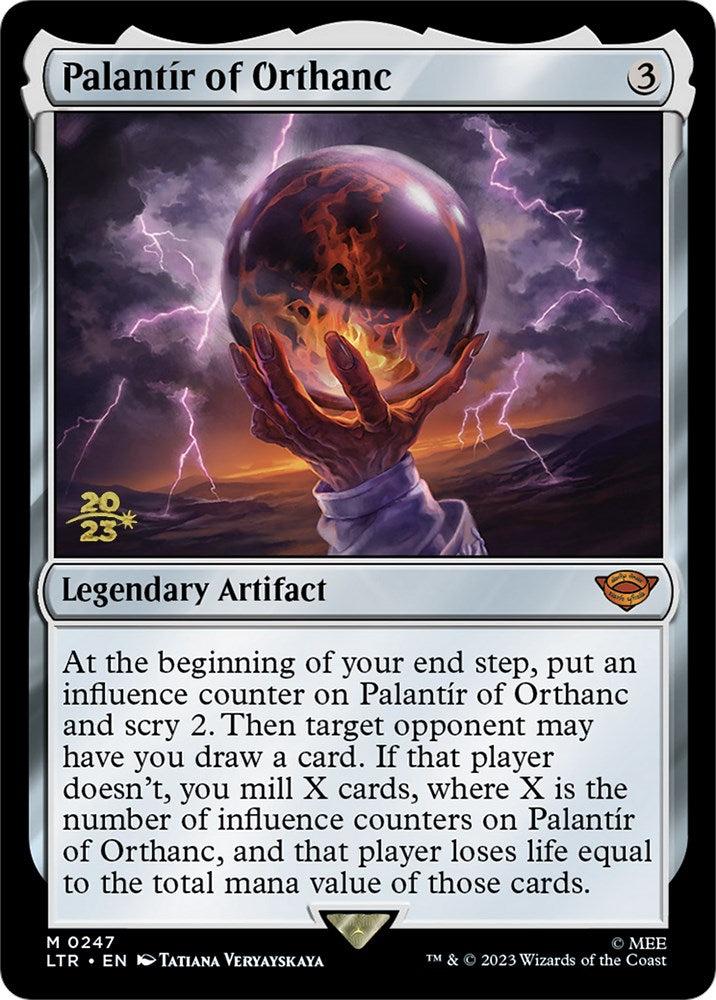 Palantir of Orthanc [The Lord of the Rings: Tales of Middle-Earth Prerelease Promos] | Jomio and Rueliete's Cards and Comics