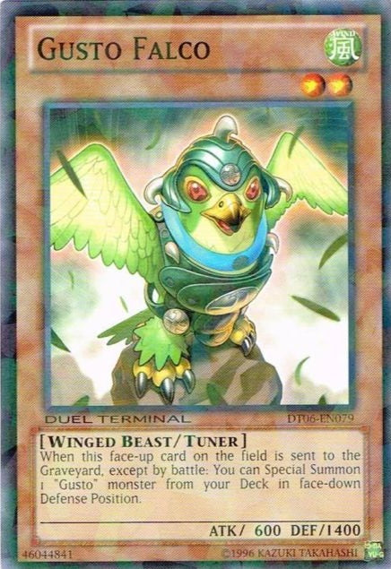 Gusto Falco [DT06-EN079] Common | Jomio and Rueliete's Cards and Comics