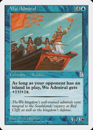 Wu Admiral [Portal Three Kingdoms] | Jomio and Rueliete's Cards and Comics