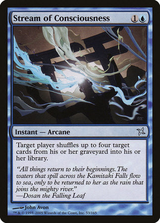 Stream of Consciousness [Betrayers of Kamigawa] | Jomio and Rueliete's Cards and Comics