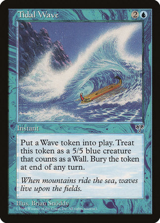 Tidal Wave [Mirage] | Jomio and Rueliete's Cards and Comics
