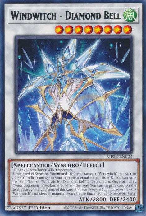 Windwitch - Diamond Bell [MP22-EN023] Rare | Jomio and Rueliete's Cards and Comics