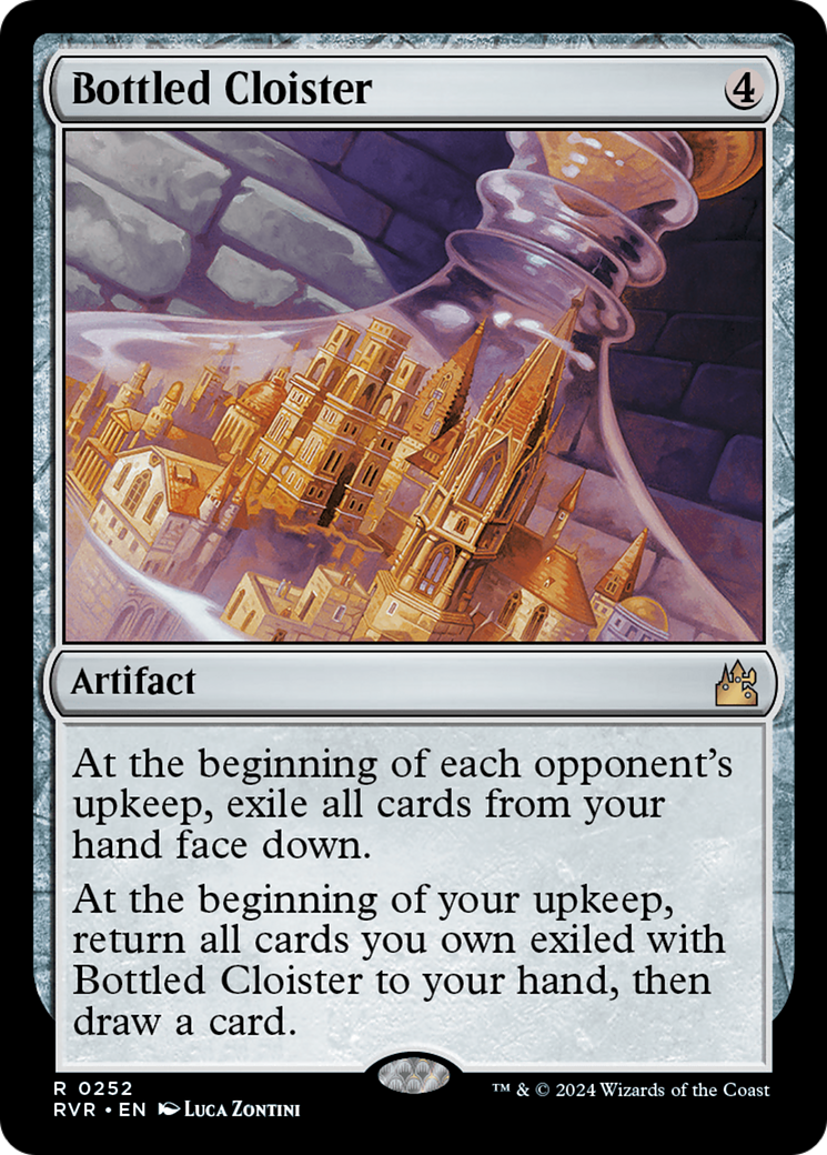 Bottled Cloister [Ravnica Remastered] | Jomio and Rueliete's Cards and Comics