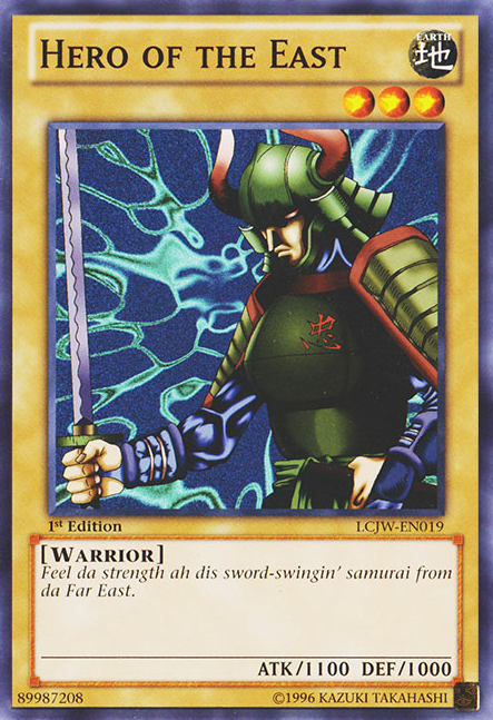 Hero of the East [LCJW-EN019] Common | Jomio and Rueliete's Cards and Comics