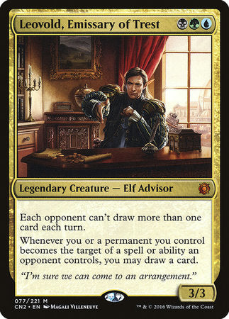 Leovold, Emissary of Trest [Conspiracy: Take the Crown] | Jomio and Rueliete's Cards and Comics