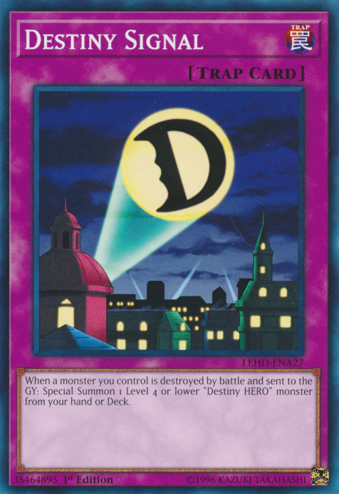 Destiny Signal [LEHD-ENA27] Common | Jomio and Rueliete's Cards and Comics