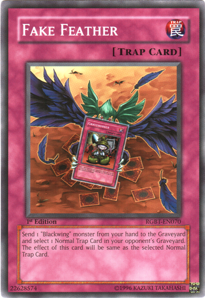 Fake Feather [RGBT-EN070] Common | Jomio and Rueliete's Cards and Comics
