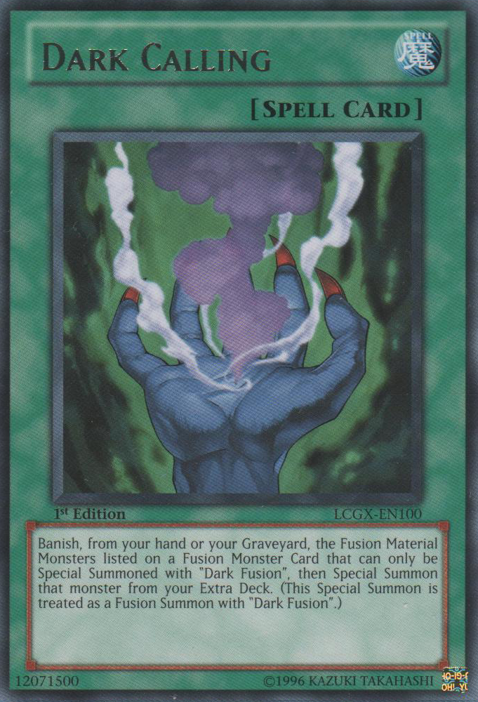 Dark Calling [LCGX-EN100] Rare | Jomio and Rueliete's Cards and Comics