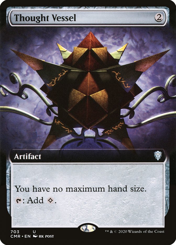 Thought Vessel (Extended Art) [Commander Legends] | Jomio and Rueliete's Cards and Comics