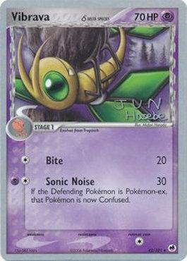 Vibrava (42/101) (Delta Species) (Flyvees - Jun Hasebe) [World Championships 2007] | Jomio and Rueliete's Cards and Comics