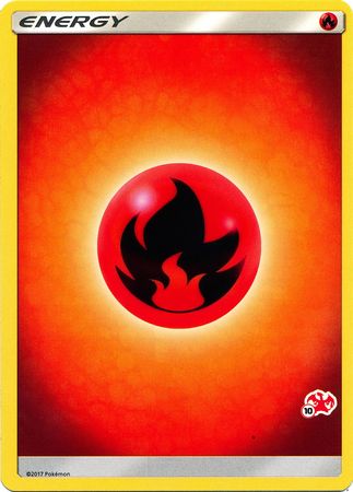 Fire Energy (Charizard Stamp #10) [Battle Academy 2020] | Jomio and Rueliete's Cards and Comics