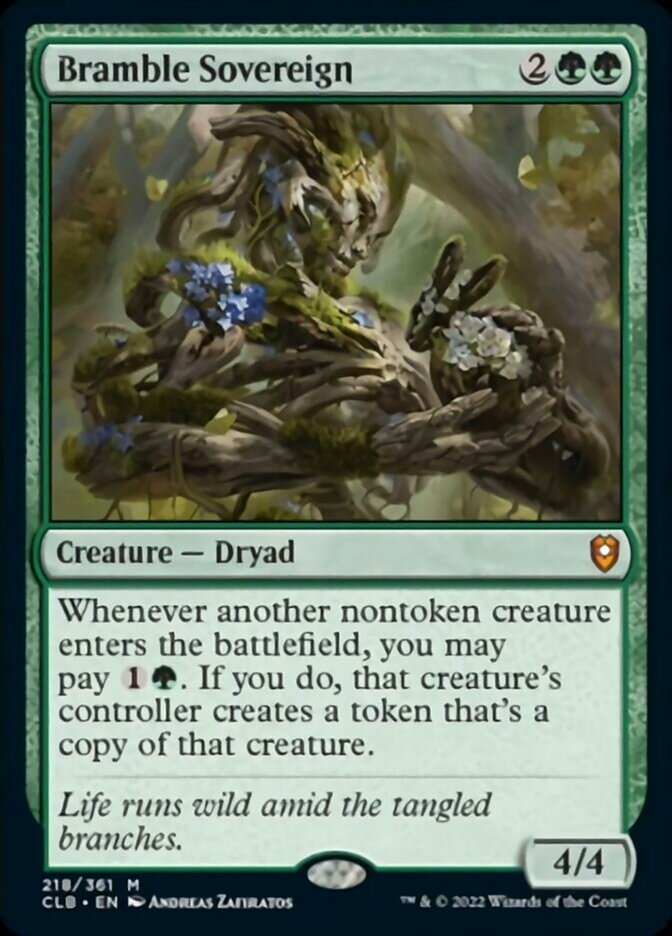 Bramble Sovereign [Commander Legends: Battle for Baldur's Gate] | Jomio and Rueliete's Cards and Comics