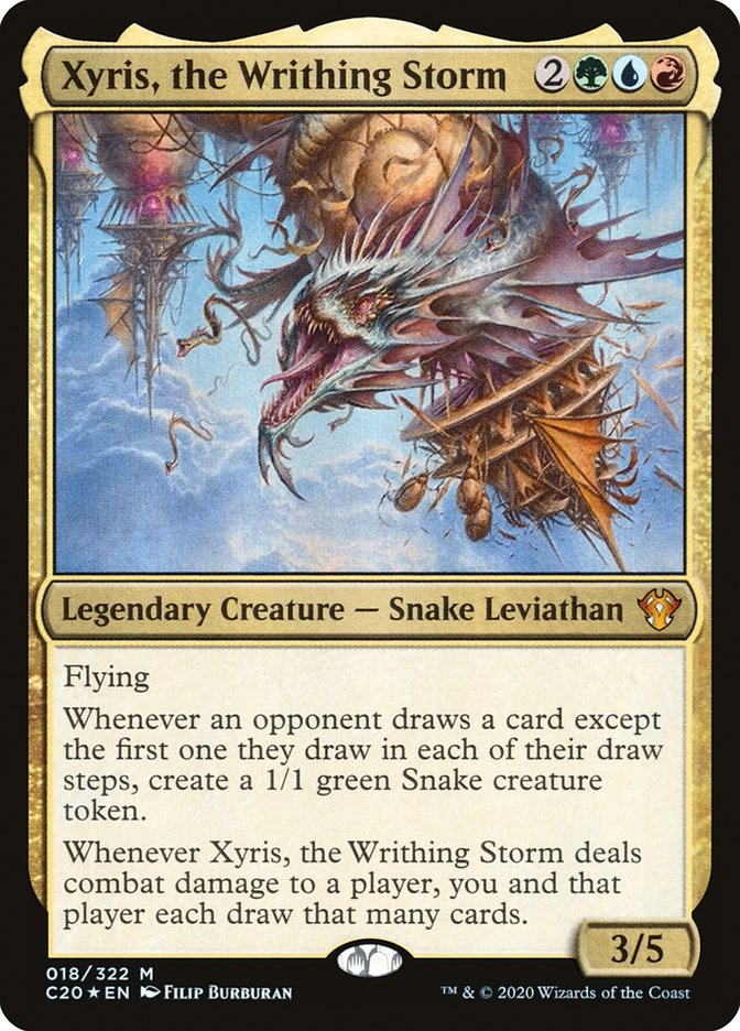 Xyris, the Writhing Storm [Commander 2020] | Jomio and Rueliete's Cards and Comics