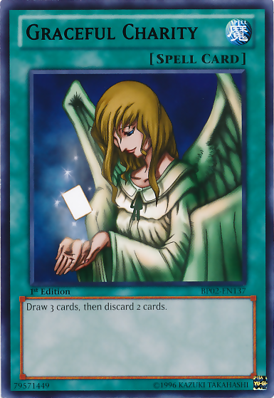 Graceful Charity [BP02-EN137] Rare | Jomio and Rueliete's Cards and Comics