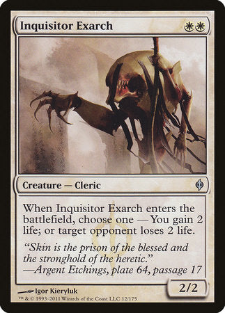Inquisitor Exarch [New Phyrexia] | Jomio and Rueliete's Cards and Comics