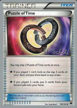 Puzzle of Time (109/122) (Victory Map - Robin Schulz) [World Championships 2018] | Jomio and Rueliete's Cards and Comics