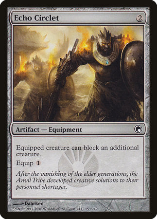 Echo Circlet [Scars of Mirrodin] | Jomio and Rueliete's Cards and Comics