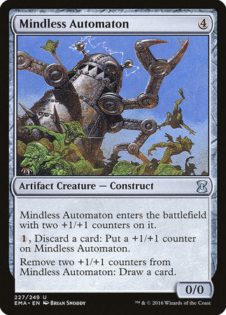Mindless Automaton [Eternal Masters] | Jomio and Rueliete's Cards and Comics
