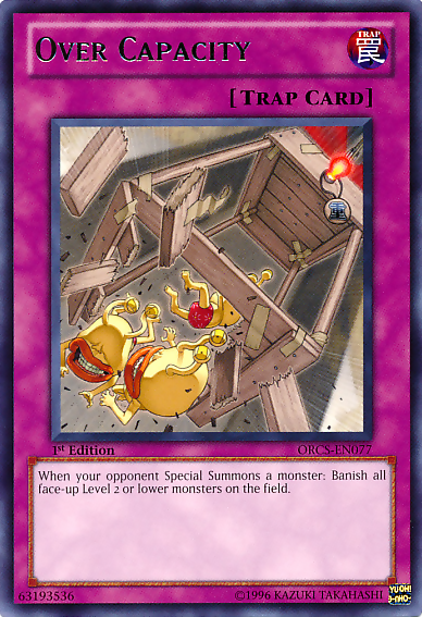 Over Capacity [ORCS-EN077] Rare | Jomio and Rueliete's Cards and Comics