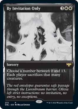 By Invitation Only [Innistrad: Double Feature] | Jomio and Rueliete's Cards and Comics