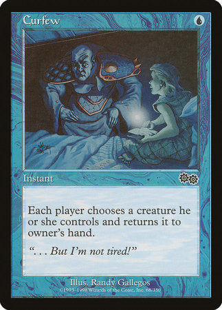 Curfew [Urza's Saga] | Jomio and Rueliete's Cards and Comics