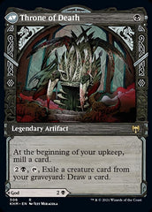 Egon, God of Death // Throne of Death (Showcase) [Kaldheim] | Jomio and Rueliete's Cards and Comics