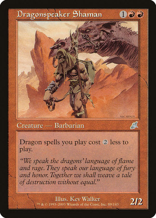 Dragonspeaker Shaman [Scourge] | Jomio and Rueliete's Cards and Comics
