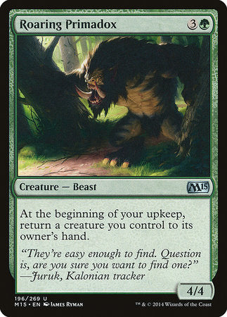 Roaring Primadox [Magic 2015] | Jomio and Rueliete's Cards and Comics