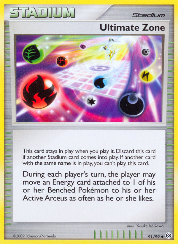 Ultimate Zone (91/99) [Platinum: Arceus] | Jomio and Rueliete's Cards and Comics