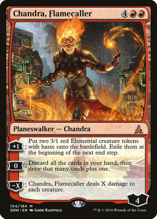 Chandra, Flamecaller [Oath of the Gatewatch] | Jomio and Rueliete's Cards and Comics