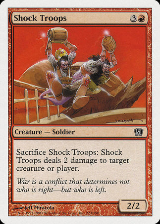 Shock Troops [Eighth Edition] | Jomio and Rueliete's Cards and Comics