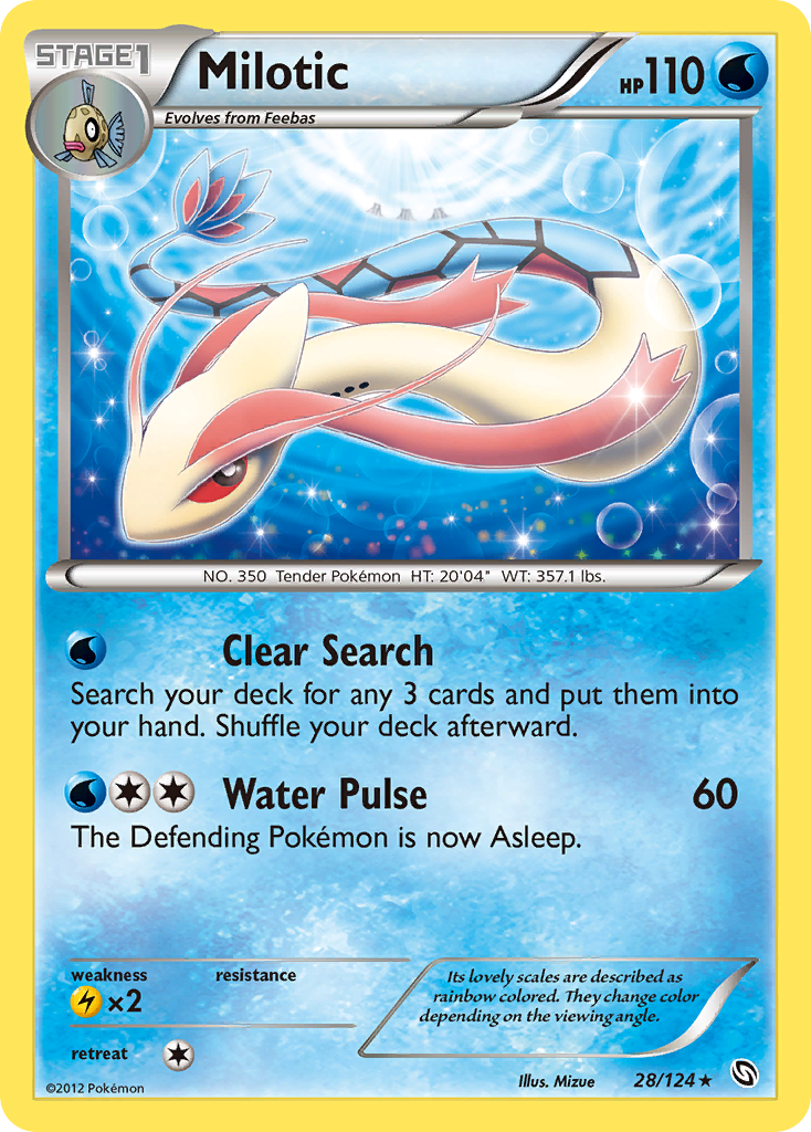 Milotic (28/124) [Black & White: Dragons Exalted] | Jomio and Rueliete's Cards and Comics