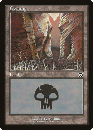 Swamp (342) [Mercadian Masques] | Jomio and Rueliete's Cards and Comics