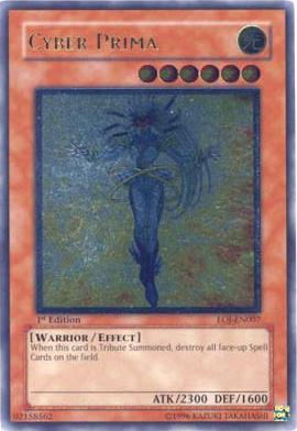 Cyber Prima (UTR) [EOJ-EN007] Ultimate Rare | Jomio and Rueliete's Cards and Comics