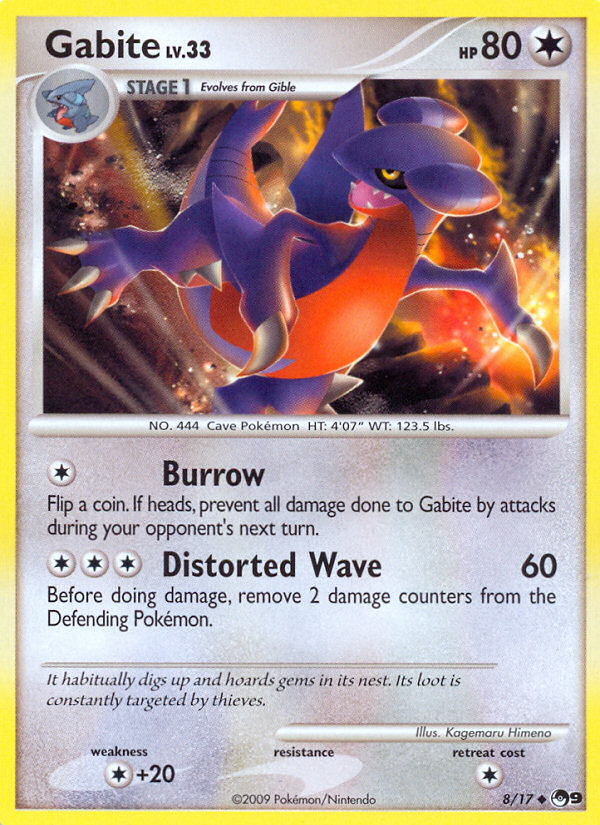 Gabite (8/17) [POP Series 9] | Jomio and Rueliete's Cards and Comics