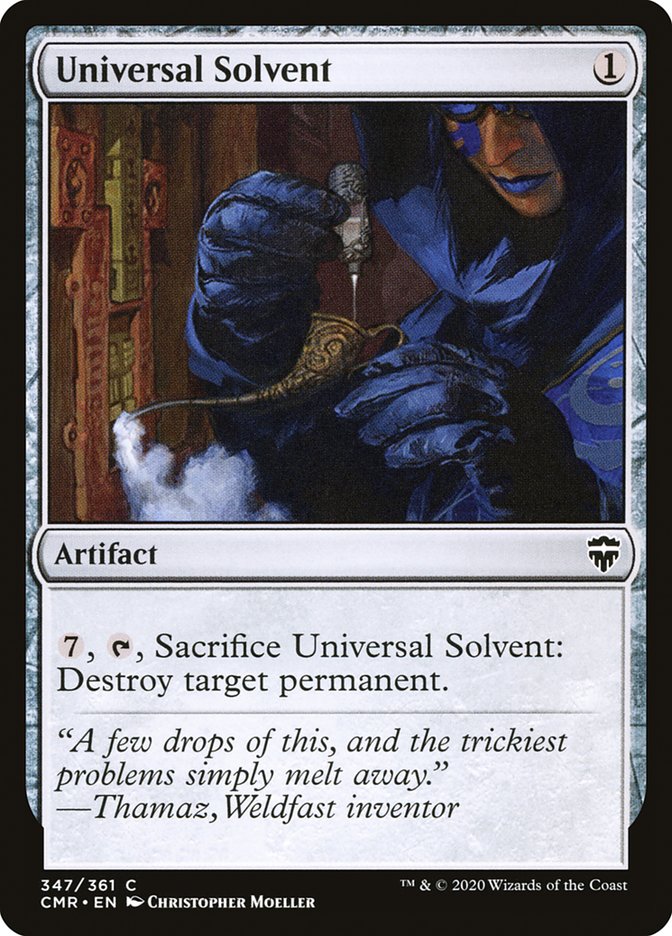 Universal Solvent [Commander Legends] | Jomio and Rueliete's Cards and Comics