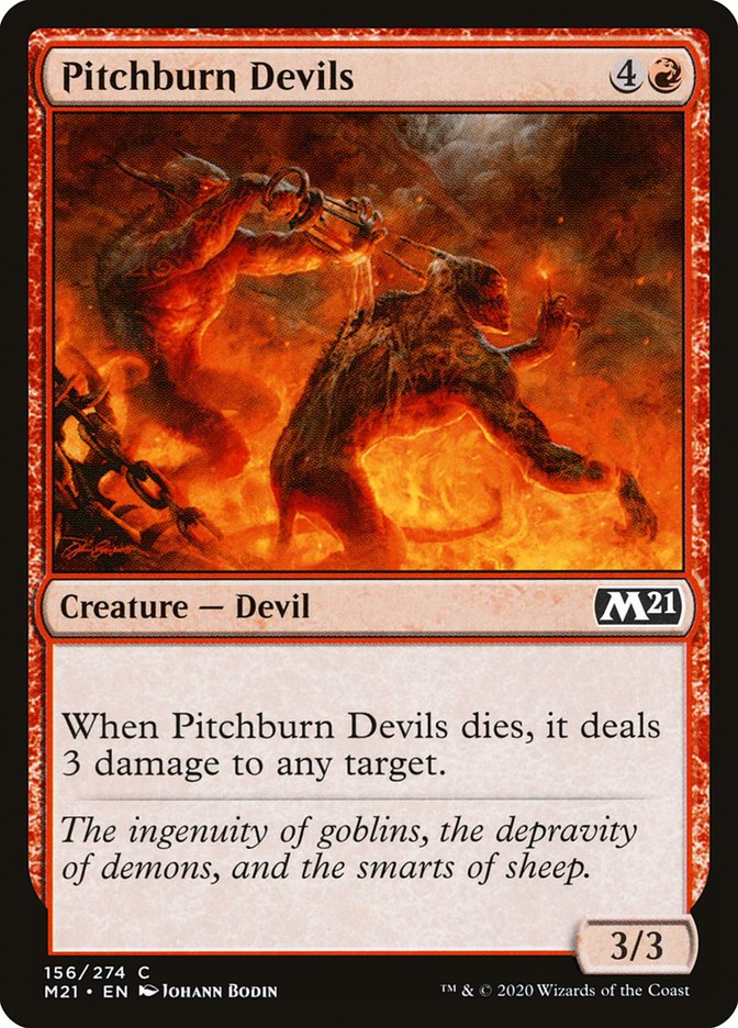 Pitchburn Devils [Core Set 2021] | Jomio and Rueliete's Cards and Comics