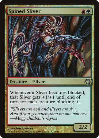 Spined Sliver [Premium Deck Series: Slivers] | Jomio and Rueliete's Cards and Comics